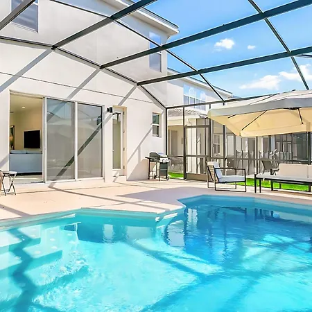 10Br Luxury Home Near Disney W Pool & Games Room Kissimmee Exterior foto